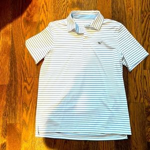 Vineyard Vines Stripes Performance Polo